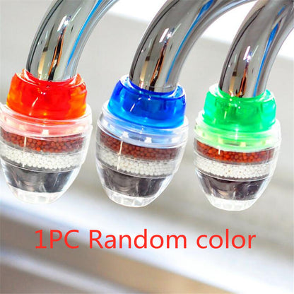 Five-layer filter kitchen faucet filter household water purifier machine activated carbon splash-proof water filter