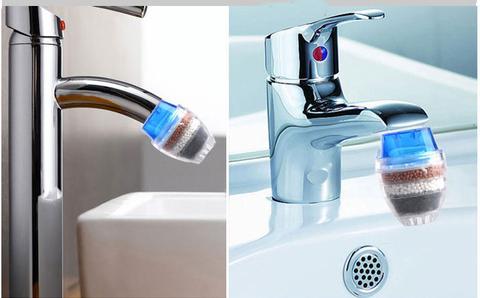 Five-layer filter kitchen faucet filter household water purifier machine activated carbon splash-proof water filter