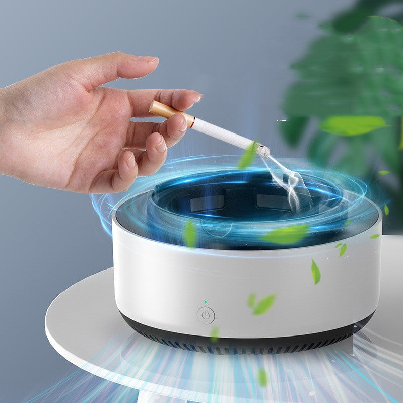 Electronic Intelligent Ashtray Air Purifier For Household Use